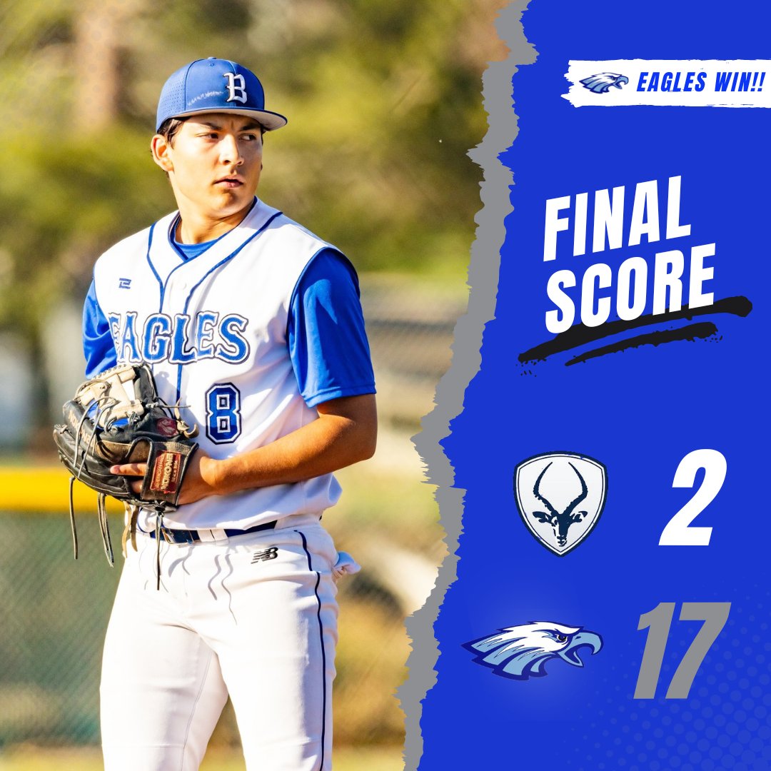 Eagles Soar to Victory with 15 Hits, Overpowering Poudre in 17-2 win! Great job Eagles! JV: 12-8 Freshman: Cancelled Photo credit: Trent Tanner