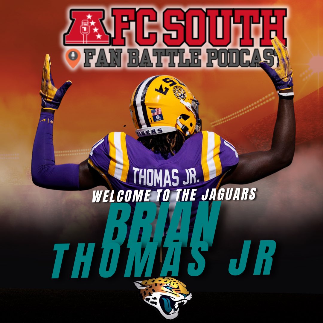 Welcome to the Jaguars Brian Thomas Jr. #DUUUVAL