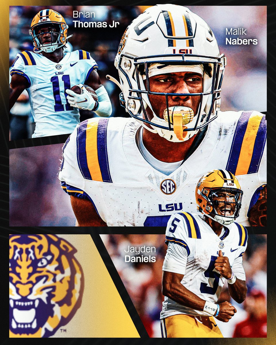 THREE First Rounders for the Tigers🐯 @LSUfootball