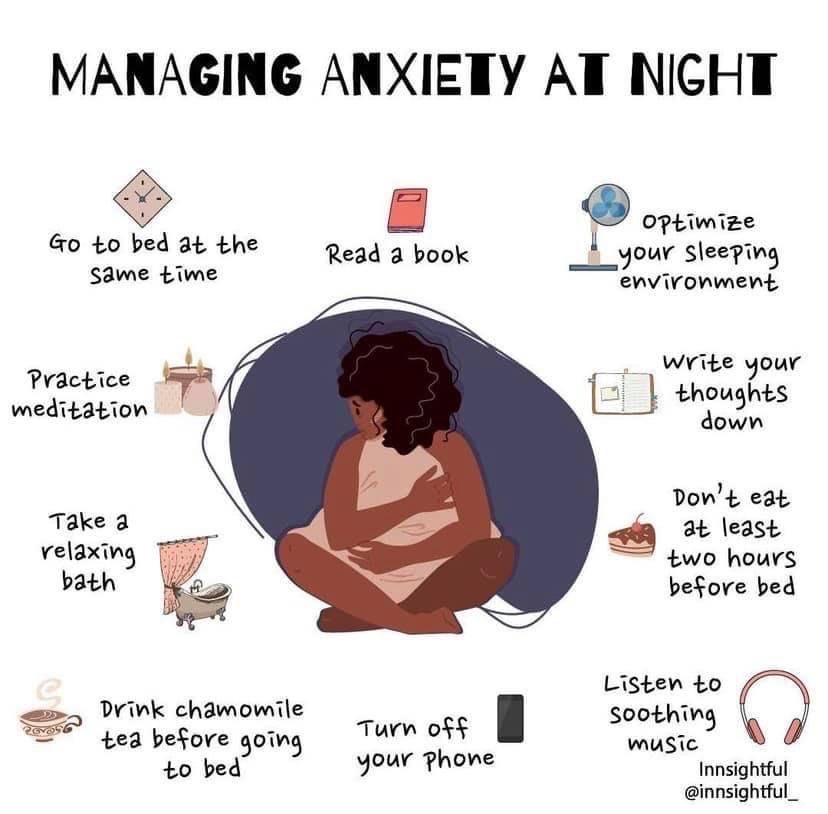 Managing anxiety at night is crucial because it directly affects the quality of sleep. Poor sleep due to anxiety can lead to fatigue, decreased cognitive function, and mood disturbances the next day. Over time, chronic sleep disruption can contribute to a range of health issues.