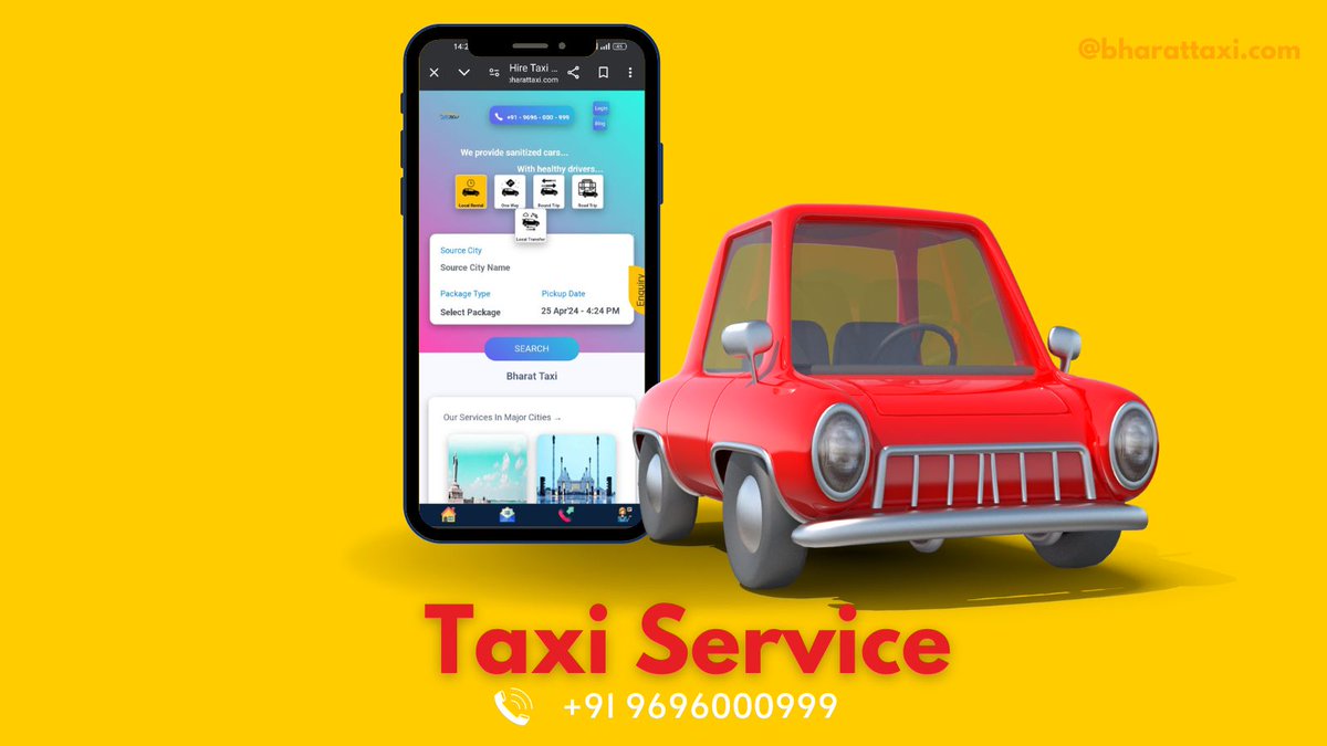 Seamless Taxi bookings made easy! Say goodbye to hassle with our Trouble Free Booking service. 🚕
#bharattaxi #taxiservice #cabservice #travel #tourism #touristattraction #indiatravel #indiatourism #indiatrip #cabbookings