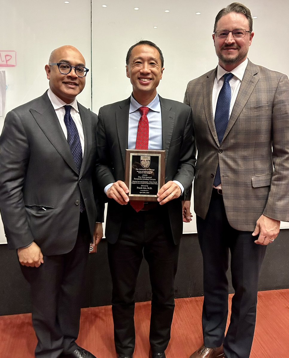 It was a wonderful night as we hosted Dr Lin @hopkins_ent for his discussion on #HearingLoss and cognition during the 24th Fernandez-Lindsay lecture👏🏻 🦻🏼🧠 #ACHIEVE