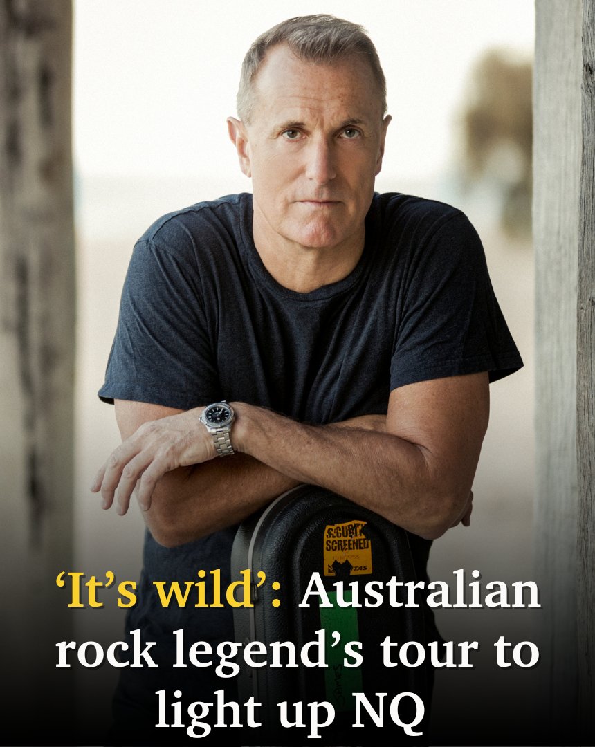 On a 40th anniversary tour where he’s exclusively playing classic Australian Crawl songs, James Reyne says crowds are going ‘nuts’. 👨‍🎤🎸 See when he’s rocking Townsville. ➡️ bit.ly/3QhKhMy