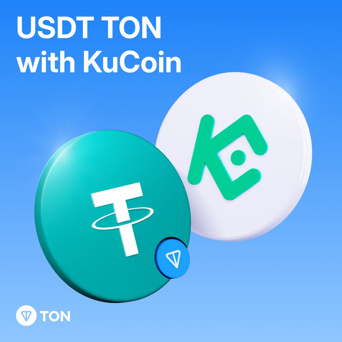 @kucoincom has teamed up with TON Foundation to launch the 'Community Incentives + Learn & Earn + Trading Competition' campaign to celebrate $USDt’s launch on #TON! 💎 Complete tasks, learn, and earn your share of the $200K prize pool. 💸 How can you join? 👀 Let’s find out