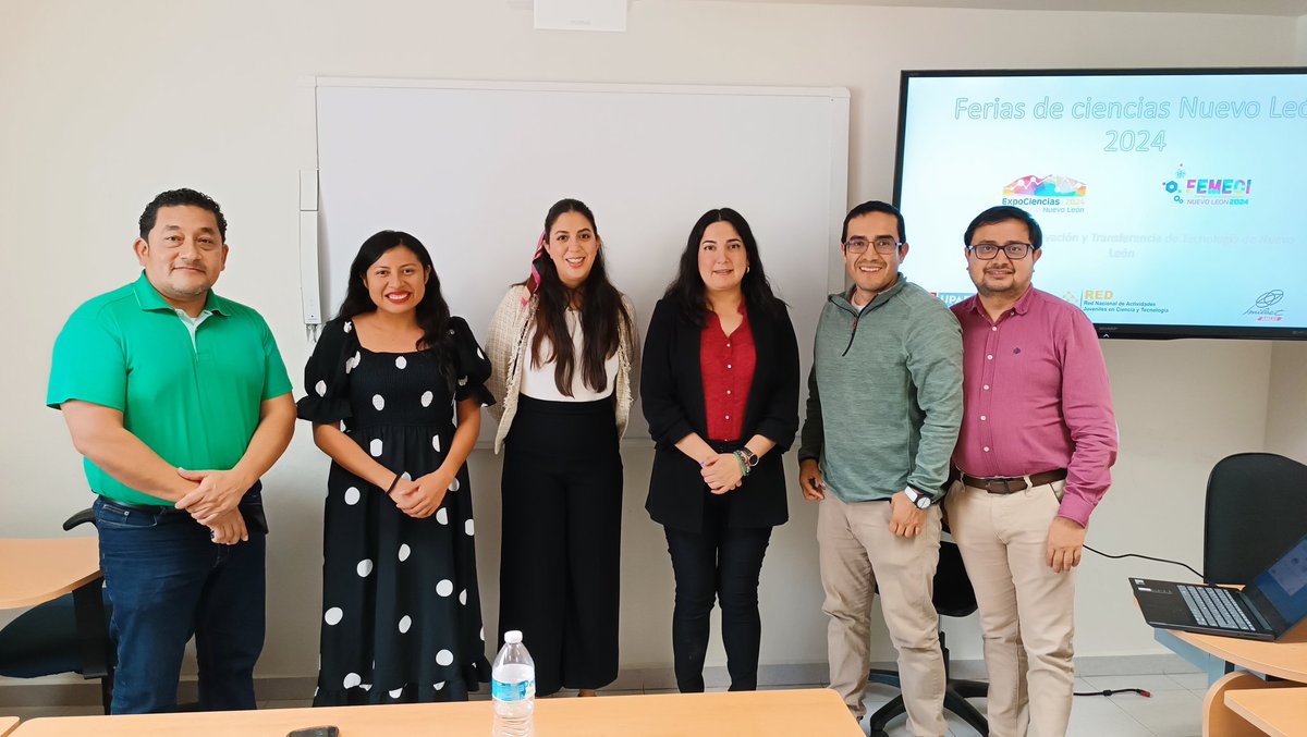 Hoy nos visitaron del <a href="/i2t2nl/">i2t2nl</a> y nos invitaron a participar en <a href="/expocienciasnl/">ExpoCienciasNL</a> | también estuvo presente el director de <a href="/isaroficial/">Instituto Soledad Acevedo de los Reyes</a> y algunos #docentesfitec. Conoce más en feriasdecienciasnl.org #umsumando #soyfitec #expocienciasnl #somosisar #expociencias #NuevoLeon