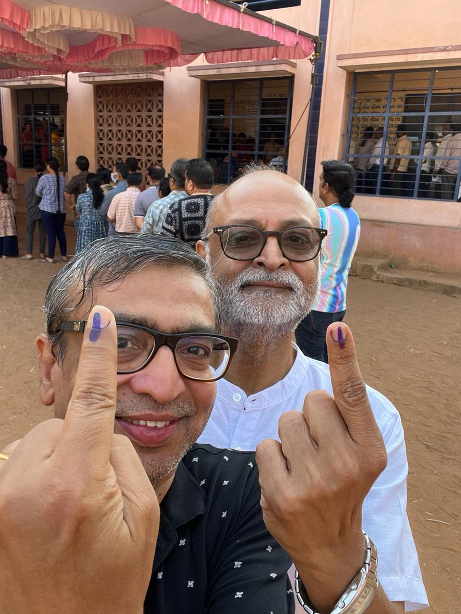 Voting done! My apartment Karle Town Centre Zenith Residences friends voted along with me @ECISVEEP