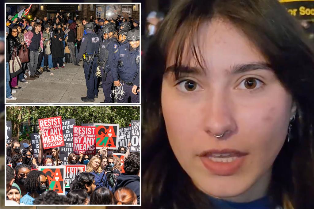 Columbia students who rushed to join NYU rally admit they have no idea what it’s about: ‘Why are we protesting?’ trib.al/XdjxBmc