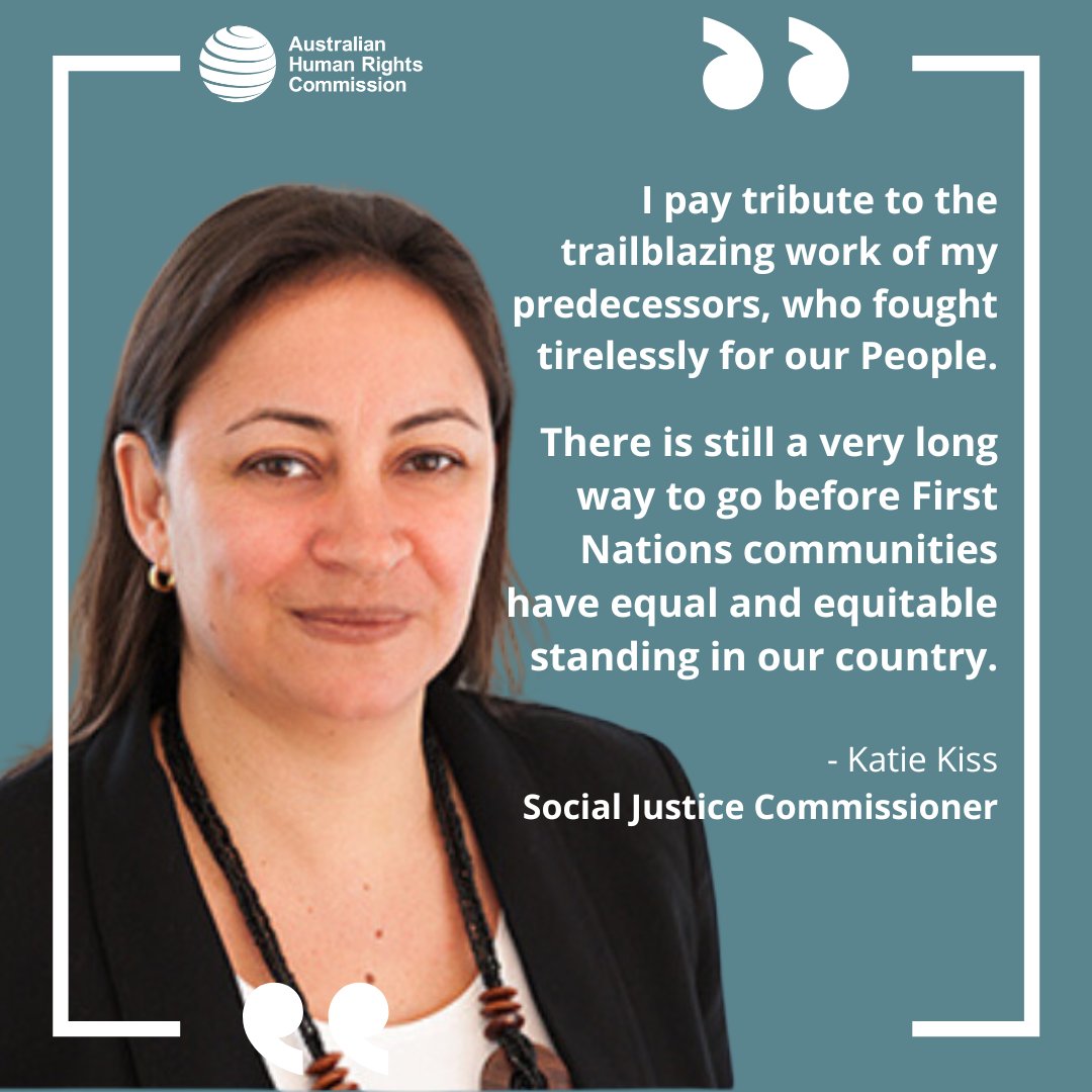 On this day in 1993, Mick Dodson AM officially began his term as the first Aboriginal and Torres Strait Islander Social Justice Commissioner. Six Commissioners have been appointed over the past 31 years. Katie Kiss commenced earlier this month, the second woman to hold the role.