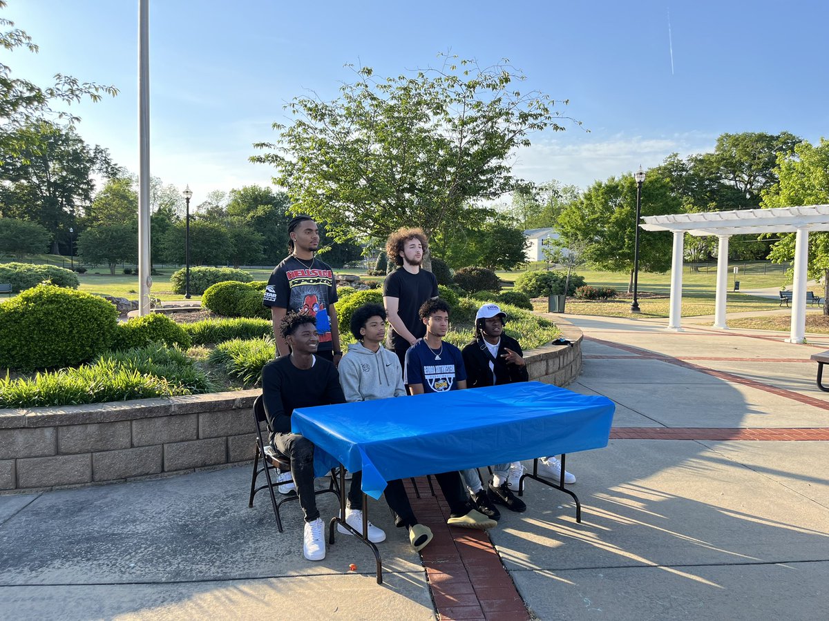 1st signing day of the season! Excited for these young men and the next chapter in their lives!