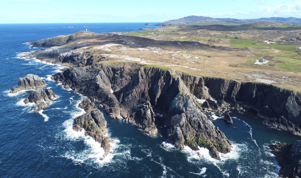 Hell's Hole #malinhead #unedited #dronephotography #inishowen #donegal #ireland copyright James Henry Johnston