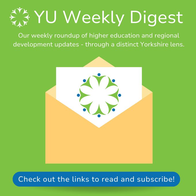 YorkshireUnis's tweet photo. 📢This week’s #YorkshireUnis updates include:  

💡@Y_PERN_ discussion on regional policy environment @LBU_RaE #LBUPolicyWeek24 

🚀Launch of the UK's sustainability aviation fuels Clearing House @sheffielduni

🔎Read: https://t.co/DOCZIj8y8R
📨Subscribe: https://t.co/8sFItFQ6fn https://t.co/y7ynodr5or