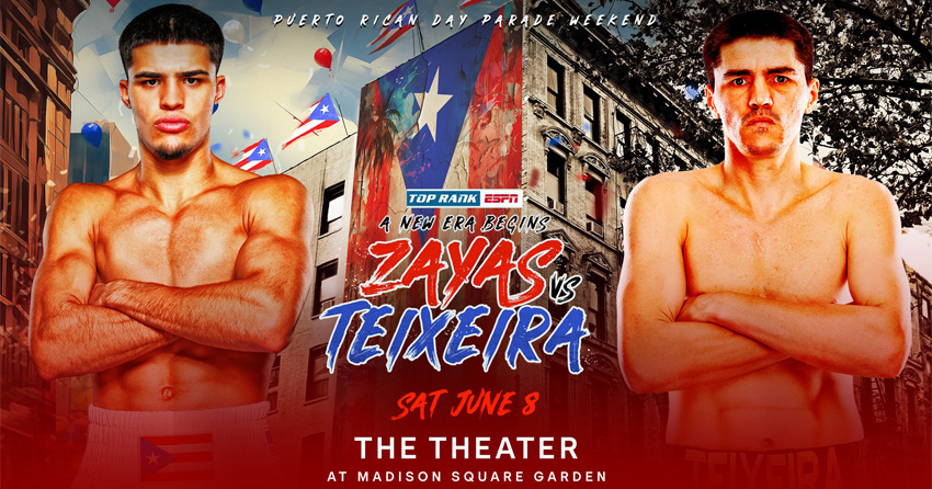 Xander Zayas vs. Patrick Teixeira on Sat, June 8, 2024
champinon.info/schedule/zayas…

#XanderZayas
#PatrickTeixeira
#ZayasTeixeira