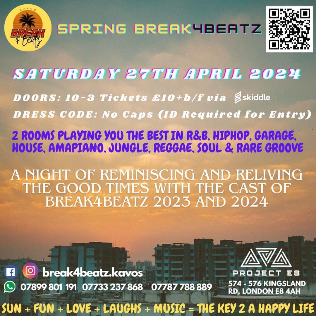DJShaqD's tweet photo. Last 40 tickets 4 this Saturday at Project E8 in Dalston.
Don’t miss out on this amazing event with a diverse and eclectic line-up that is ready to blow your musical mind.

Hit the link below to get your tickets now before they close at 4pm on Saturday.

https://t.co/A3z6TMJpZ1 https://t.co/2ASSCtrJeo