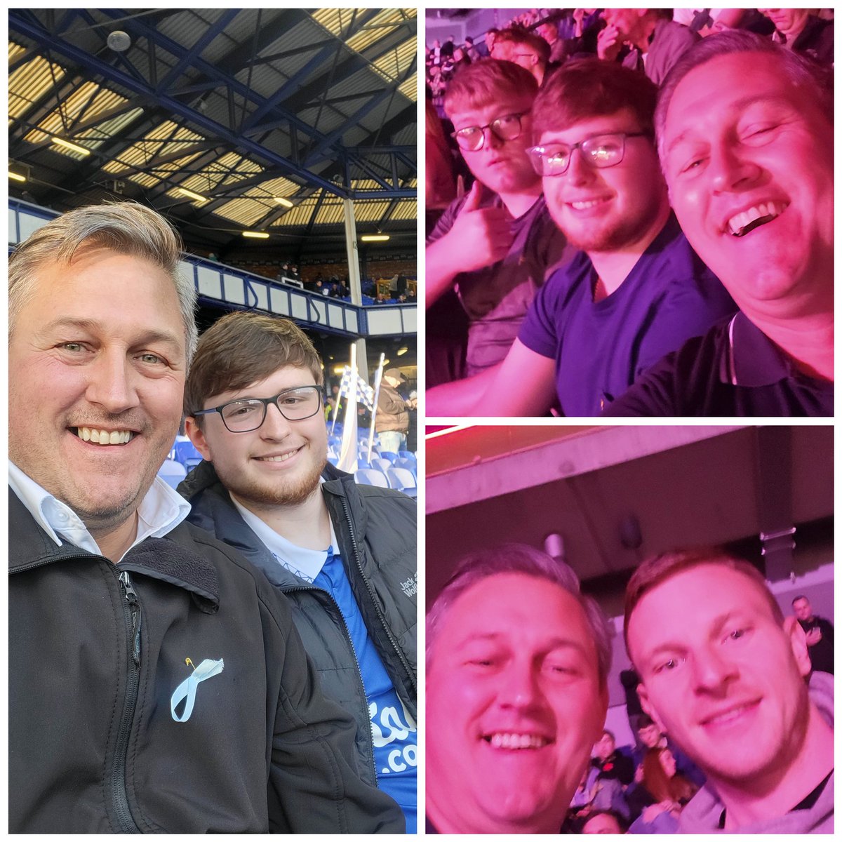 Great couple of evenings. Watching Everton win the Merseyside derby, then last night went to the M & S Arena for the darts. Even haad a laugh with Wrexham FC star @PMullin7. Good luck for the next season(even though you're a red). Haha