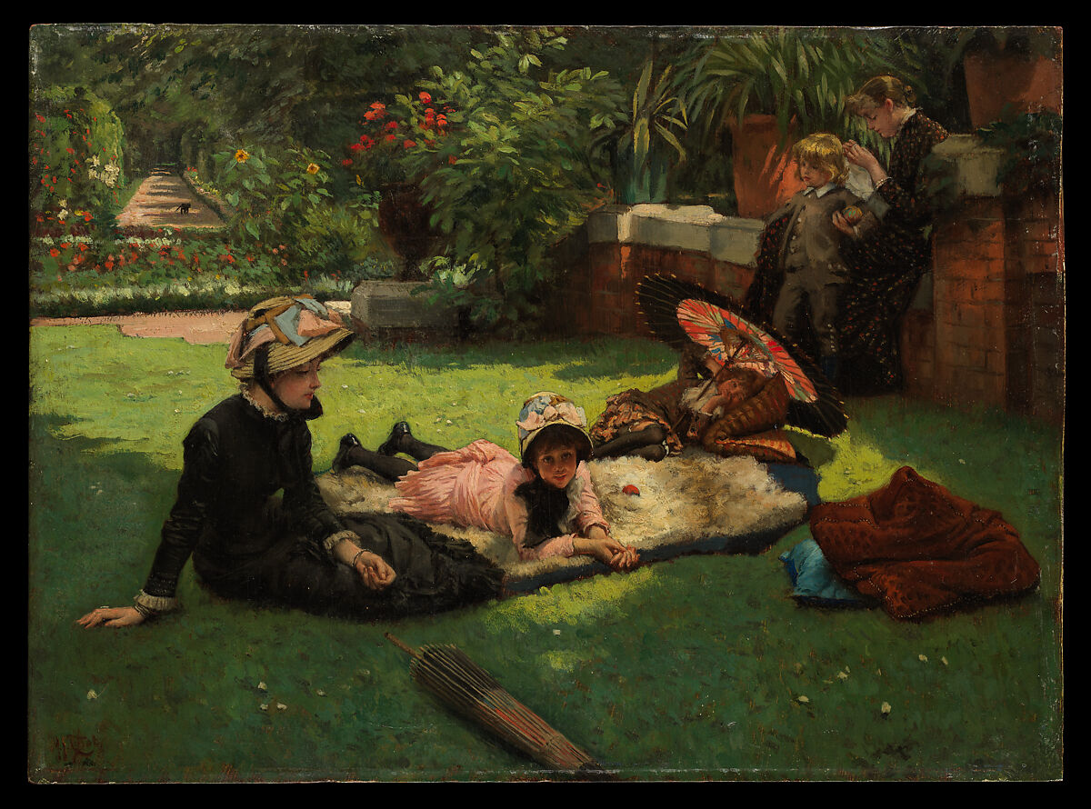 'In Full Sunlight (En plein soleil)' (c.1881) by James Tissot (The Metropolitan Museum of Art)