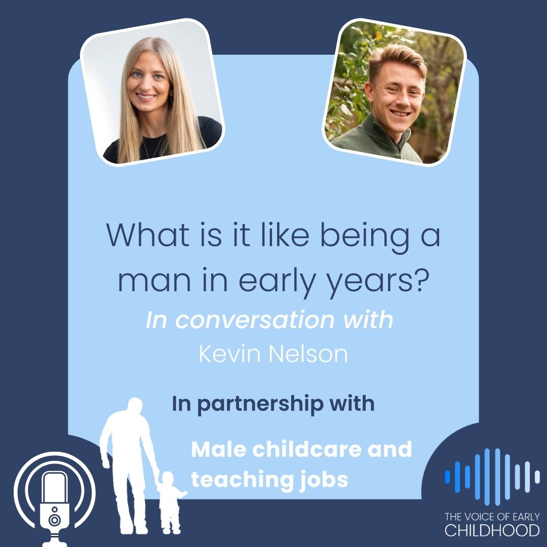 This podcast episode is the first in a series focused around men in early years 💭 thevoiceofearlychildhood.com/what-is-it-lik… #MenInEarlyYears #MensMentalHealth #GenderEquality #Stigma #ChallengingStereotypes #Recruitment #Retention #TVOEC #TheVoiceOfEarlyChildhood #EarlyChildhood #EarlyYears