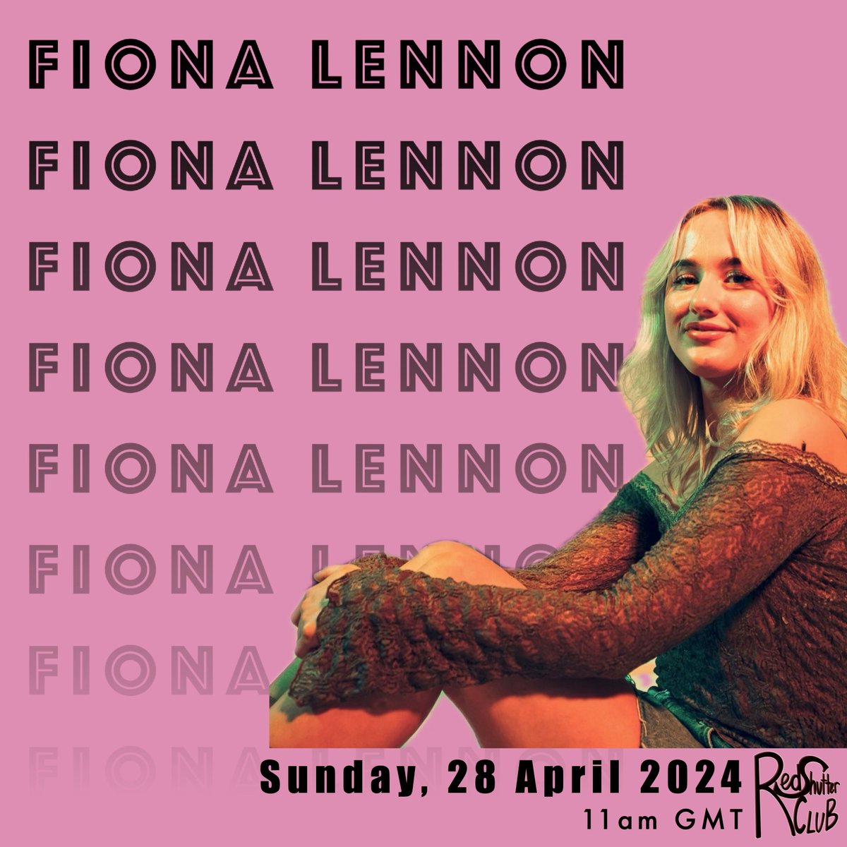 Tune in this Sunday for Special Guest @fionalennonmusic !

#liverpoolmusicscene #fionalennon #liverpoolbands #redshutterclub