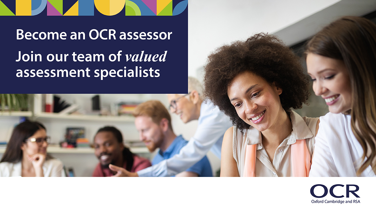 Teachers - if you're looking at ways to develop your career, why not consider joining us as an assessment specialist in 2024? 

Find out more: ocr.org.uk/about/become-a…

#Alevel #GCSE #CambridgeTechnicals #CambridgeNational #teacherCPD #UKEdChat #EduChat