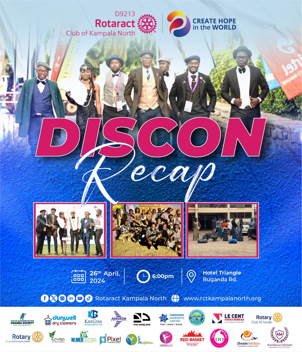 Join us today at Hotel Triangle for a thrilling #99thDISCON Recap fellowship! Come and hear all about the insightful experiences from our amazing delegates. Don't miss out!