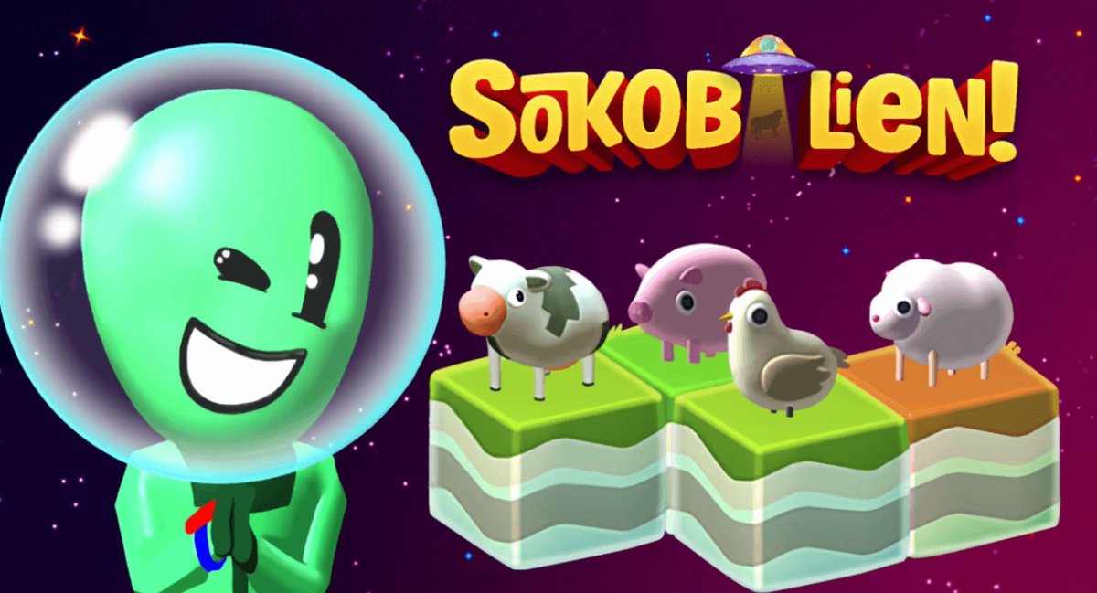 🤠 
NEW #GIVEAWAY
#SokobAlien👽 is now available in #Playstation!

GIVING AWAY 1 CROSSBUY KEY

1x #PS4/#PS5 🇪🇺 EU

❤Like 
🔄Retweet
☑️Follow⬇️⬇️
👤 @FerKilljoy77
👤 @AfilGames
🏷️Tag 1 Friend

Get here:bit.ly/44fpvTO

#GiveawayAlert #IndieGameDev #indiedev #ConsoleGaming