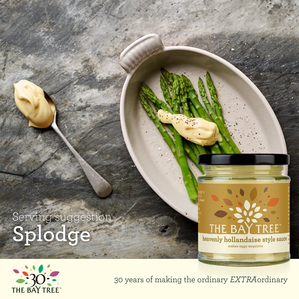 𝐁𝐑𝐈𝐍𝐆 𝐎𝐍 𝐓𝐇𝐄 𝐀𝐒𝐏𝐀𝐑𝐀𝐆𝐔𝐒. Or rather, splodge on the asparagus! 😋 thebaytree.co.uk/mayonnaise-sau… #hollandaise #asparagus
