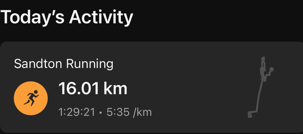 16km Easy Run 

#skhindigangcoaching
#skhindigang 
#RunningWithSoleAC 

Consistency | Commitment | Speed