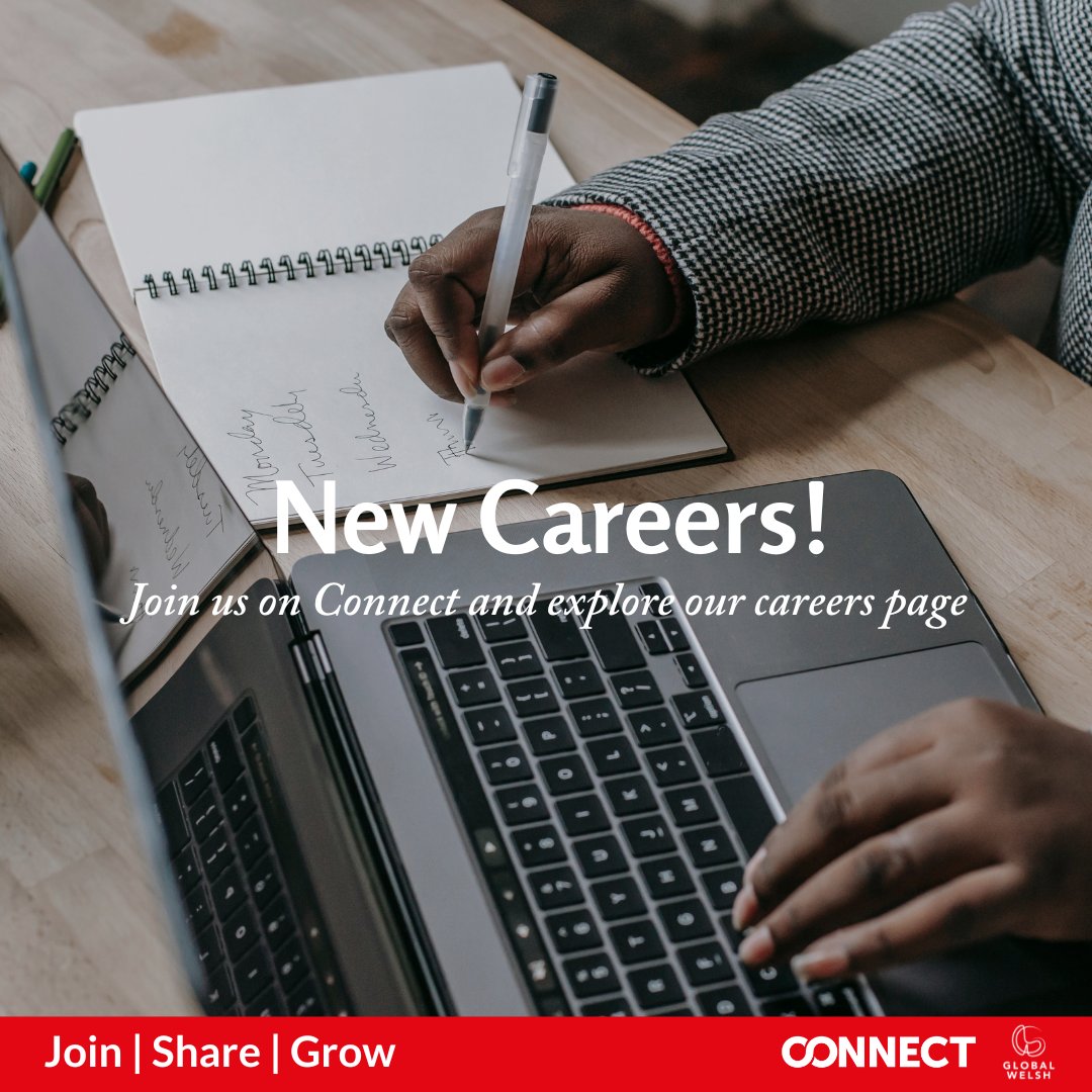 🧑‍💼 SEEKING NEW CAREER OPPORTUNITIES? 🌟 Joining GlobalWelsh connect will give you access to exclusive job postings across various sectors, PLUS you can connect and network with professionals around the world. Take a look >> bit.ly/3ETzDai #WeAreTheGlobalWelsh