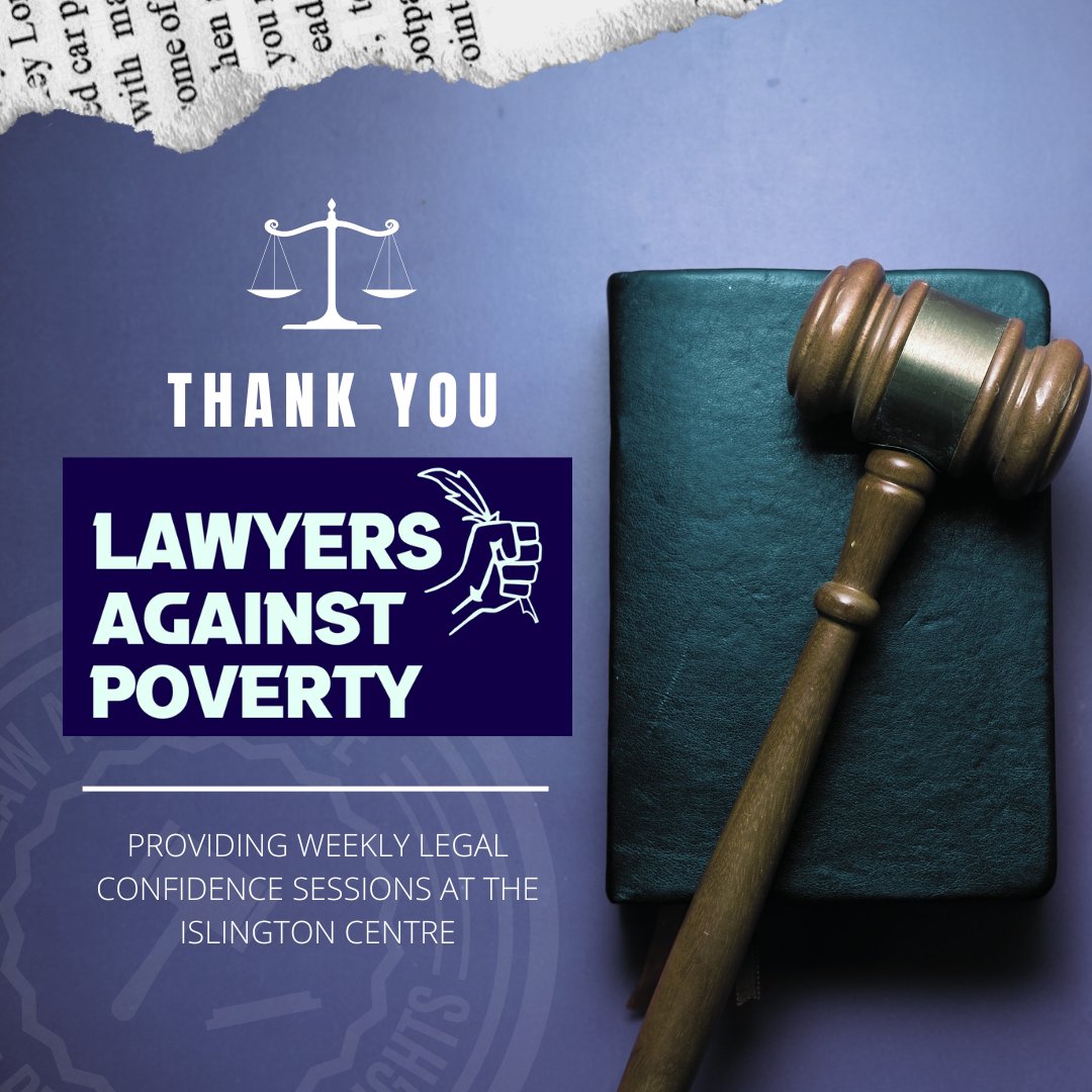 We would like to thank our incredible partner @LawyersvPoverty who lead a weekly online session providing information to our community on individual rights in the areas of employment, criminal, and family law. Thanks to lawyers like Clare Cowie for leading so many great sessions!