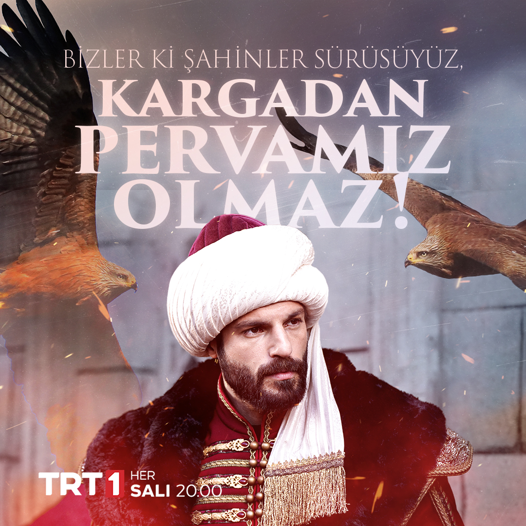 'Bizler ki şahinler sürüsüyüz, kargadan pervamız olmaz!'🔥

#MehmedFetihlerSultanı her salı saat 20.00'de @trt1'de!