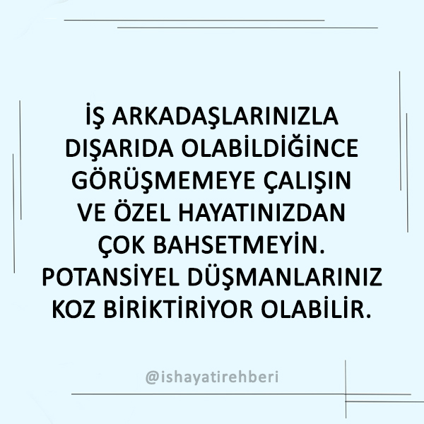 İş Hayatında Hayatta Kalma Rehberi (@ishayatiirehber) on Twitter photo 