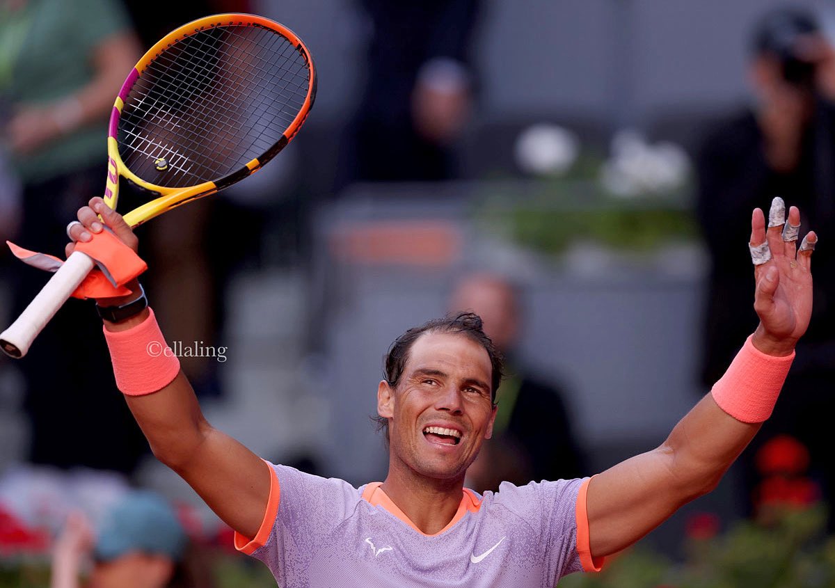 Missed this 😌 @RafaelNadal @MutuaMadridOpen @ShutterstockNow #tennisphotography #sportsphotography #niketennis #vamosrafa @CanonUKandIE