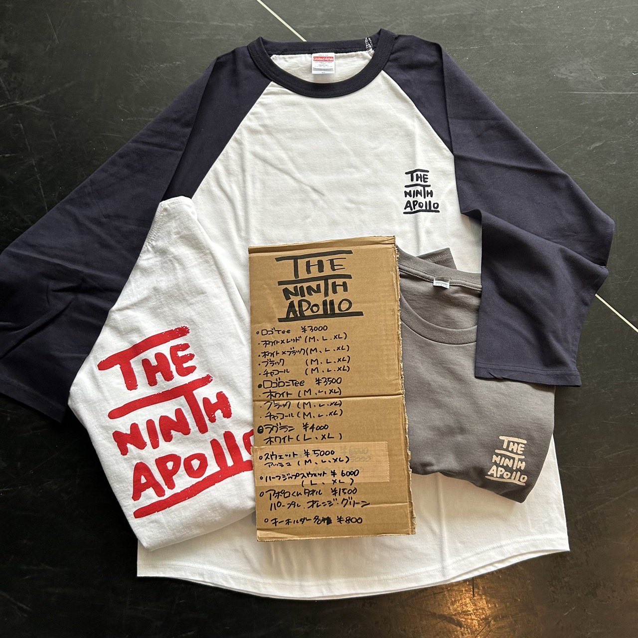 THE NINTH APOLLO レーベルTシャツ ナインスアポロ☆TシャツTHE NINTH