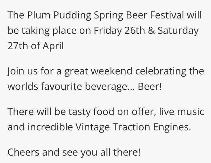 #tuttsclumpcider available at @PlumPudding100 #beerfestival this weekend 😊 #propercider #properperry #fruitcider #bizitalk