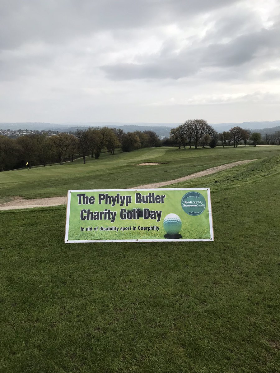 All ready for the annual Phylyp Butler charity golf day @BrynMeadows good luck to everyone taking part. A big thank you to all our sponsors. Raising money for local children with a disability to get  into sport. @sport_leisure #charitygolf #GolfForGood