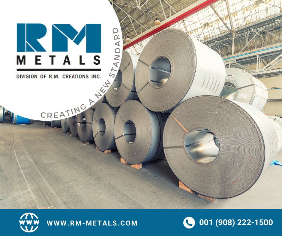 Visit our website at ow.ly/Qsbe50QmuwM to learn more about our products and services. We look forward to working with you and assisting you in any way we can.

Thank you for choosing RM Metals as your stainless steel supplier.

#RMmetals #stainlesssteel #manufacturing