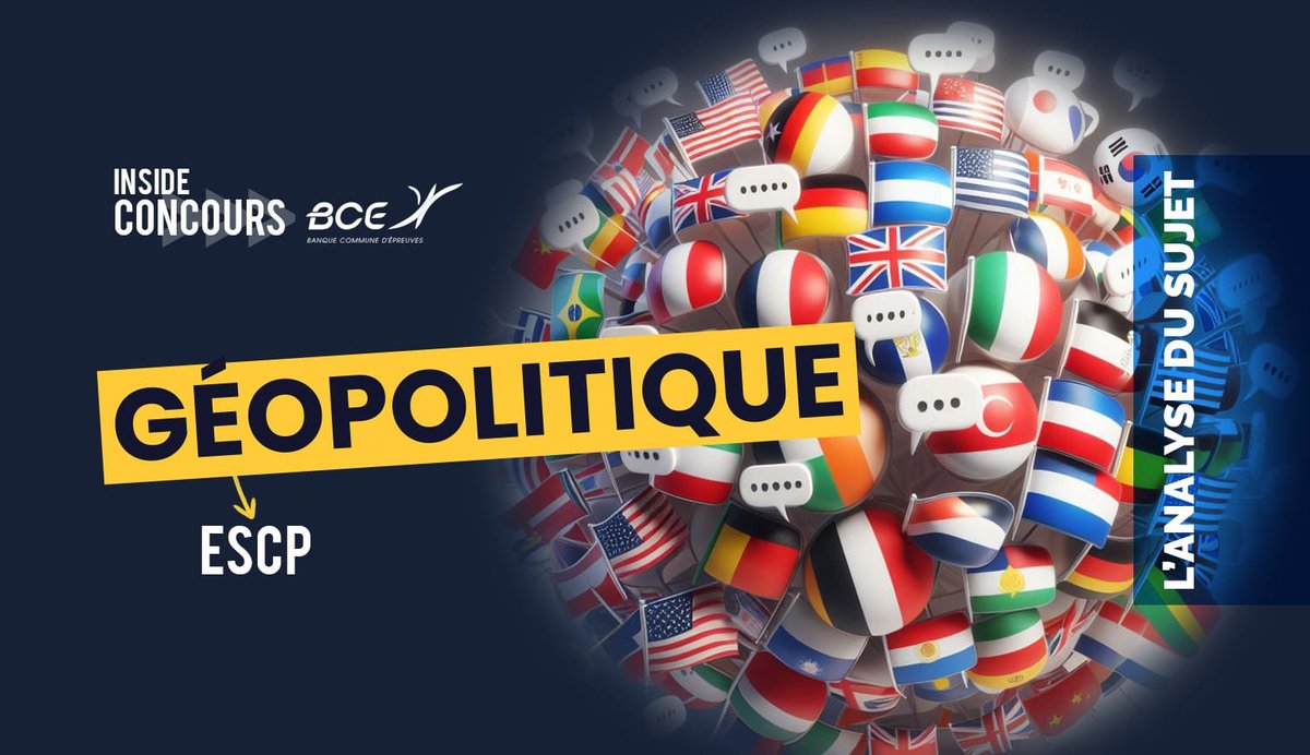🧠On te propose une analyse du sujet de Géopo ESCP ! ➡️major-prepa.com/geopolitique/g… #BCE #ANALYSE #GEOPO #ESCP