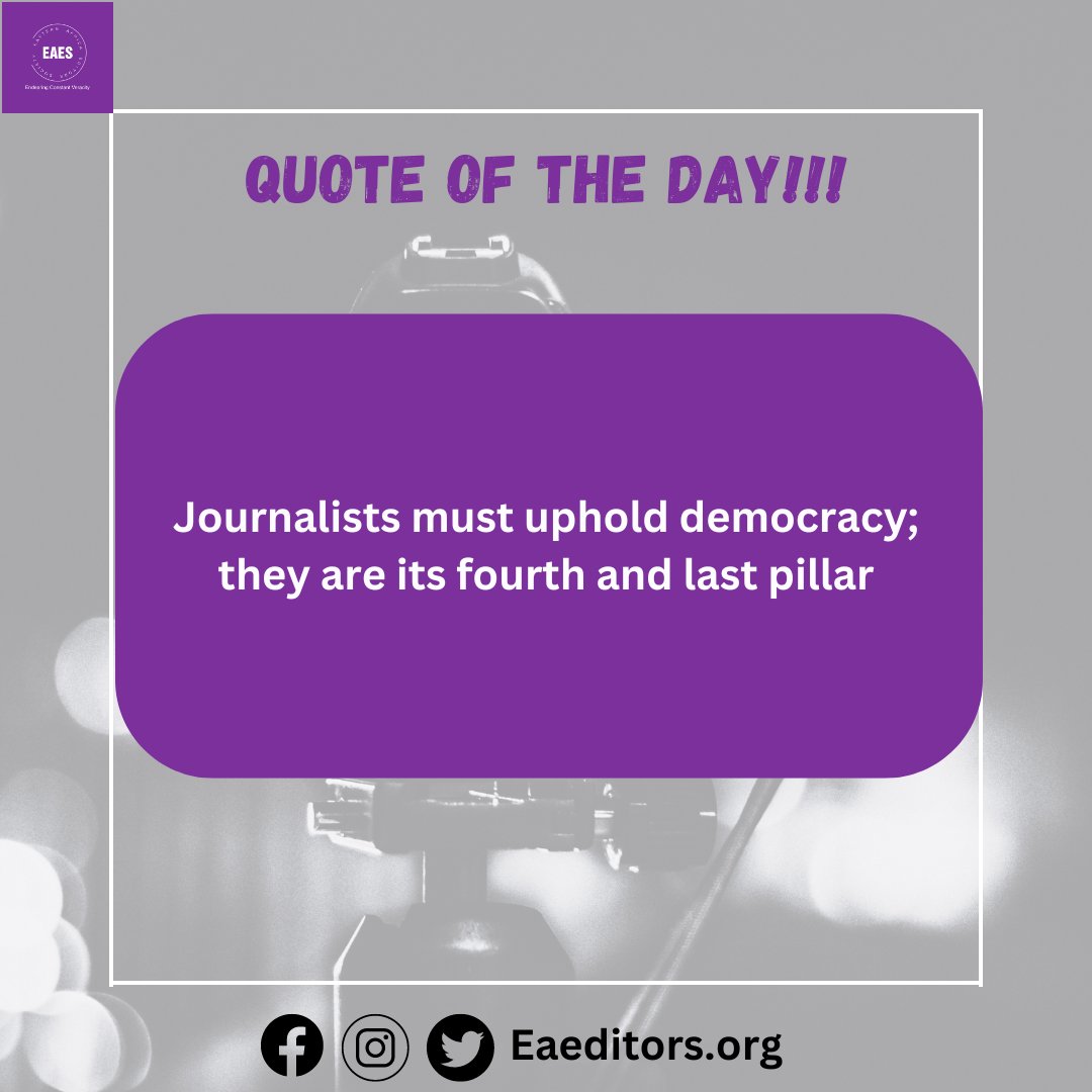 Journalists serve as the guardians of democracy, tirelessly striving to hold power accountable and shine a light on truth. Their commitment to informing the public is what keeps the pillars of democracy standing strong. 🗞️💡 #Journalism #Democracy