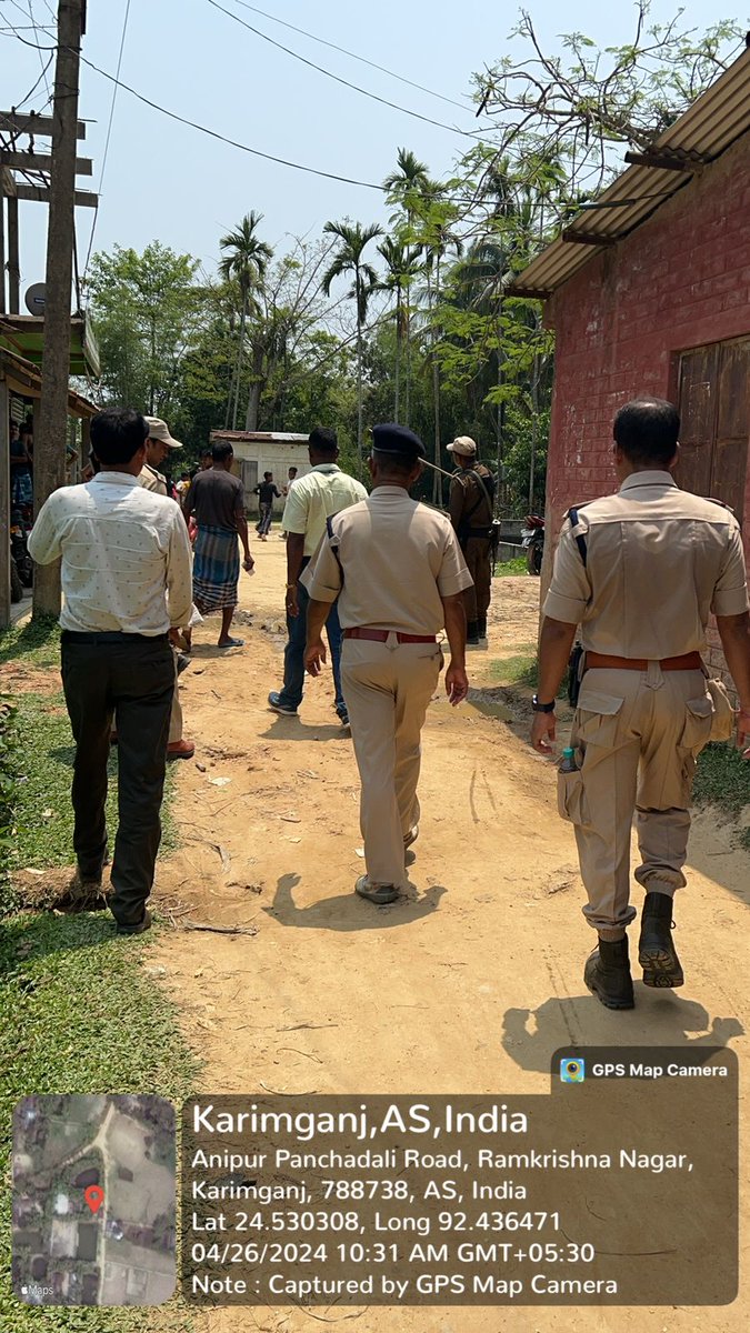 Free and fair elections are crucial for maintaining democracy, and we are actively working towards this goal in the current Parliamentary Election in Karimganj. #Election2024 @assampolice