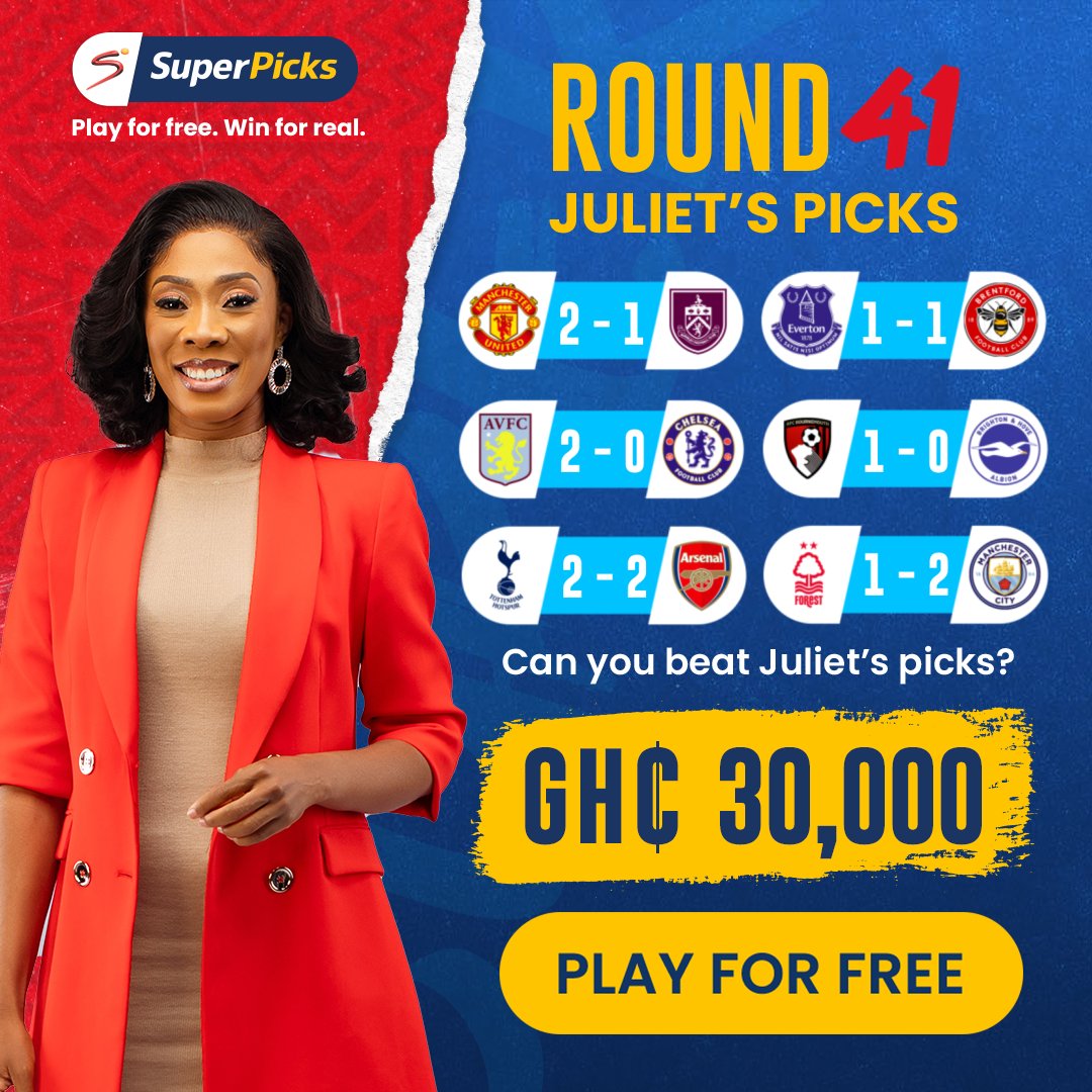 SuperPicksGH's tweet photo. The Villains 🔰 could be feeling Blue 🔵 as the Cherries 🍒 are snatched by Seagulls 🕊️

Spurs 🐓 and the Gunners 🔫 jockey for the City ⛵ in the middle of the Forest 🌳

Go to https://t.co/f5FLcOaK0b &amp; submit your picks TODAY! 

#SuperPicks #Jackpot https://t.co/GvdPC9Gjak