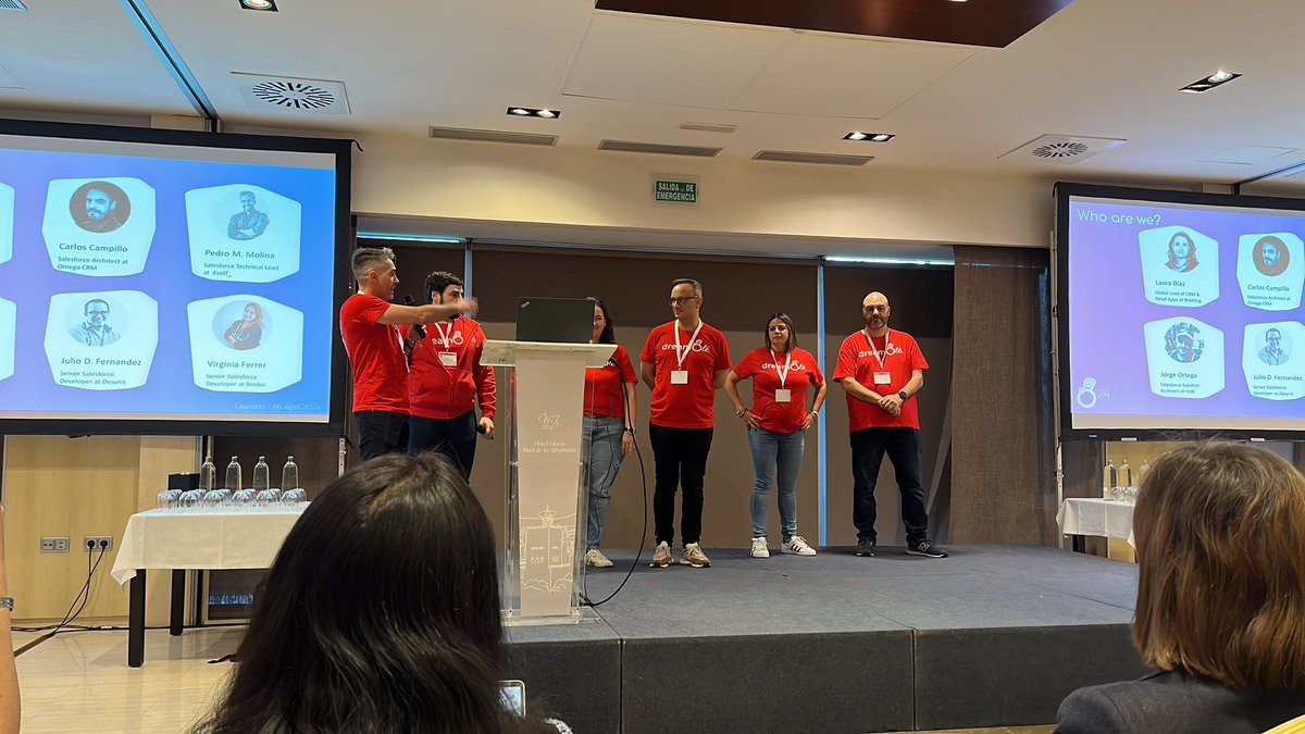 <a href="/dreamOle__c/">dreamOlé</a>  team kicking off #dreamOle24 in my home town, Granada!! Sooooo excited 🎉🎉🎉