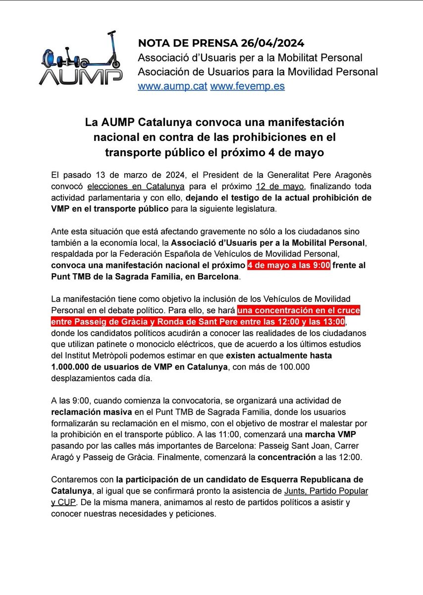 🇪🇦 FEVEMP - Federación Española de VMP tweet media