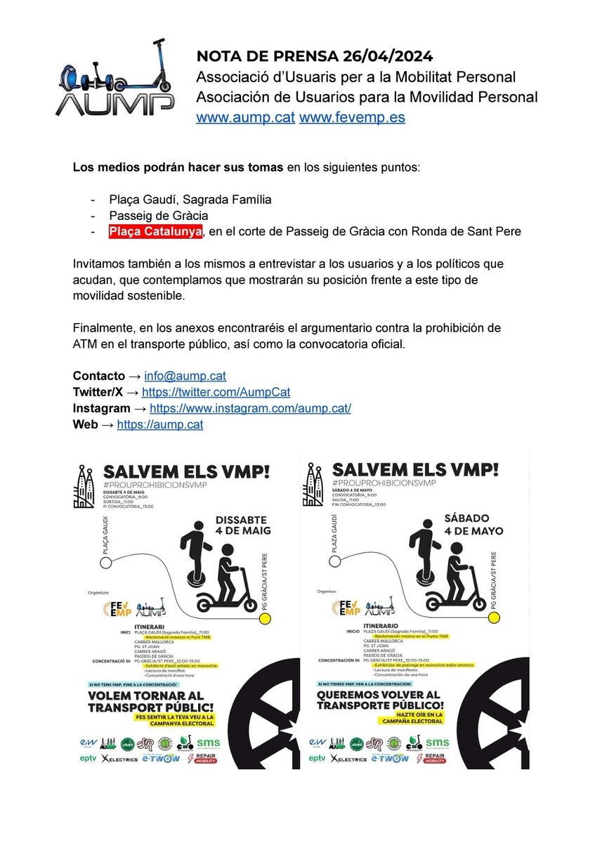 🇪🇦 FEVEMP - Federación Española de VMP tweet media