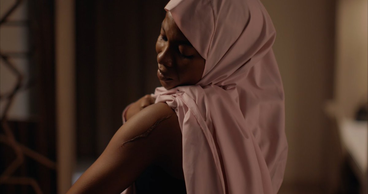 First look at Jemima Osunde's Na'ima in #BeyondTheVeil season 2, premiering on Prime Video on June 7.

After a car crash, Na'ima begins a journey towards healing, as she undergoes physical and mental therapy while relapsing into substance abuse.