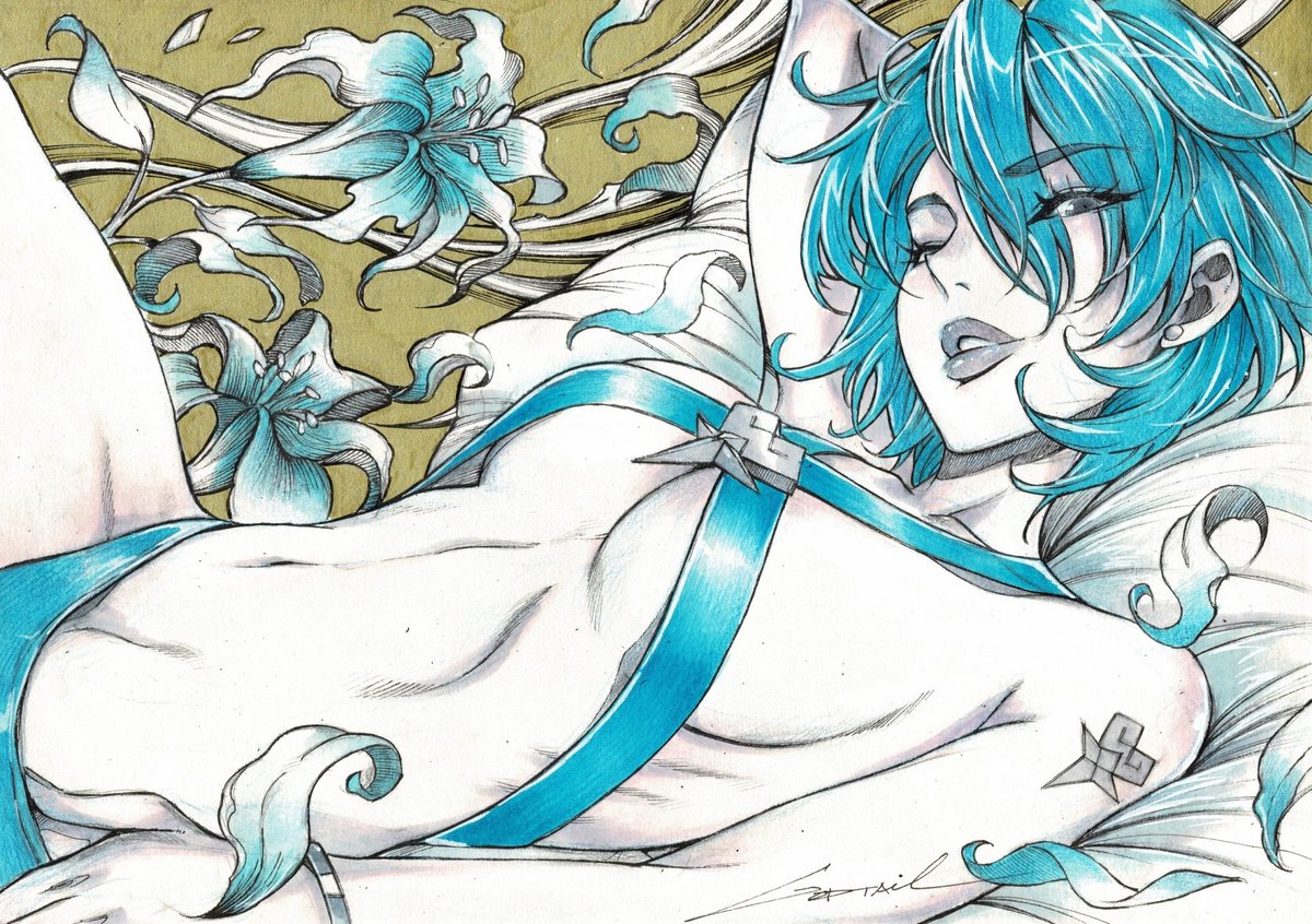 「#大阪コミコン #アーティストアレイ #コミッション #ジャパコミ #illus」|GODTAIL｜個展/ 神戸三宮 8月末までのイラスト