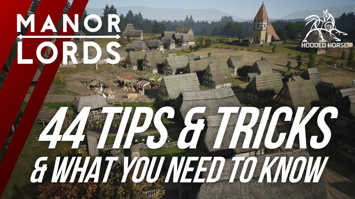 🚀 Master Manor Lords Today! 🏰 44 Essential Tips & Tricks for Both Beginners & Pros! You Don't Want to Miss Out! ➡️ [Watch Now!](nuel.ink/Jjy6Zx) #ManorLords #GamingTips #StrategyGames