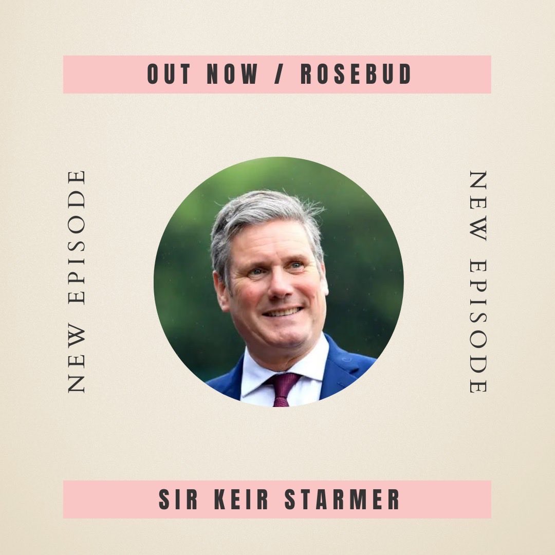 I’m getting calls from radio stations asking me to talk about my #Rosebud episode with @Keir_Starmer because during our conversation he cries. But that shouldn’t be the story: his story is the story. Politicians are human too. He also laughs. It’s an interesting listen.