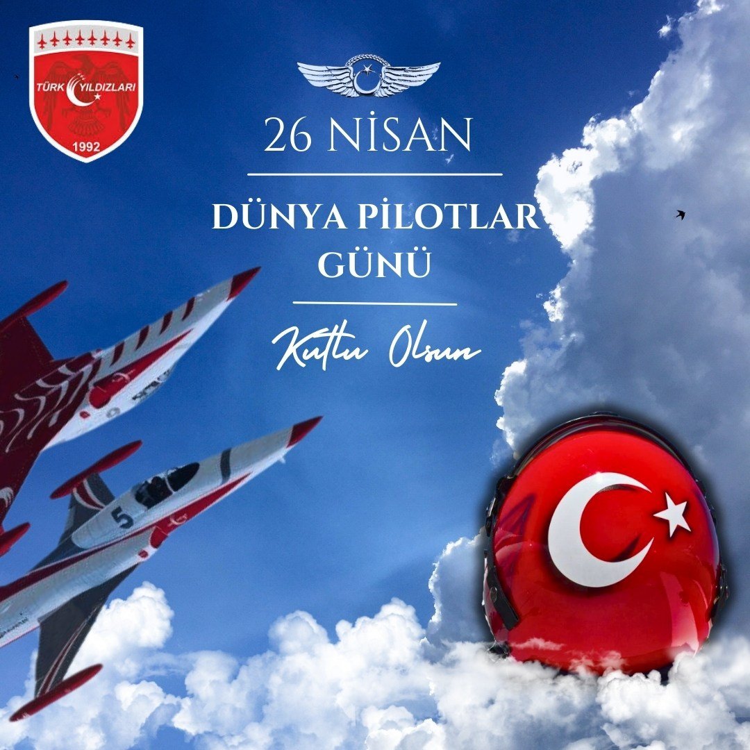 Pilotlar Günümüz Kutlu Olsun.

#Türkiye #MSB #TSK #TürkHavaKuvvetleri #TürkYıldızları #Aviation #AviationLovers #PilotlarGünü #WorldPilotsDay #PilotsDay #Pilot #Avgeek #AviationDaily #Aviationgeek #başlıyoruz