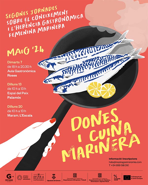 👨‍🍳L’Aula Gastronòmica de #Roses obrirà les ‘Jornades Dones i Cuina Marinera’ amb una sessió de receptes marineres

📅Dimarts 7 de maig de 18 a 20.30 h

Més info a #RevistaCrae 
👉revistacrae.cat/laula-gastrono…