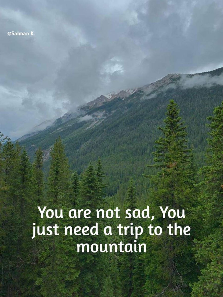 Let's visit mountains ⛰️