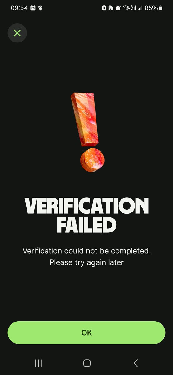 sicknick777's tweet photo. @Wise Hi Wise.
I've been using your app for nearly a year and now (today) I can't load funds due to a "verification error".

Please advise on how to fix this. I need to transfer funds asap as in Today https://t.co/MWuhZxDYYZ
